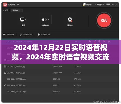 2024年实时语音视频交流指南，从入门到精通的步骤详解