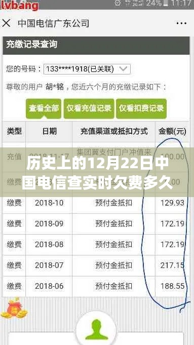 中国电信欠费查询背后的故事，历史实时查询与自然美景之旅的探寻