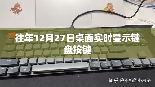 往年年终倒计时，键盘按键实时显示于桌面。