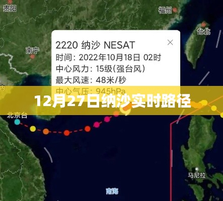纳沙最新实时路径（12月27日）