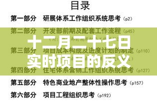 实时项目的反义词与逆向工程，滞后项目的深度思考