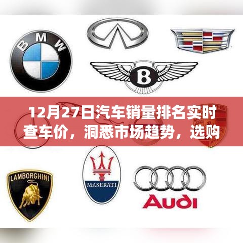 12月27日汽车销量排名及实时车价查询，洞悉市场趋势