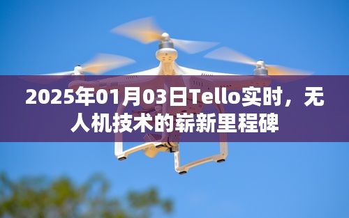 Tello实时技术，无人机领域的新里程碑