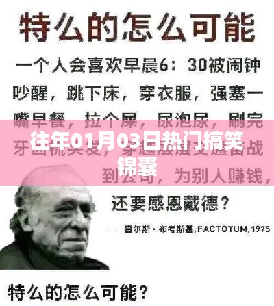 『历年元旦后热门搞笑宝典』