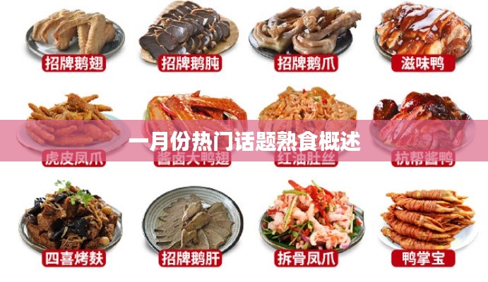 一月份熟食热门话题概览