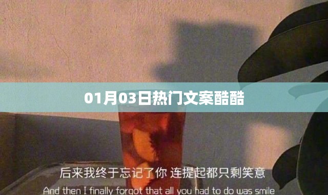 01月03日精选酷爆文案