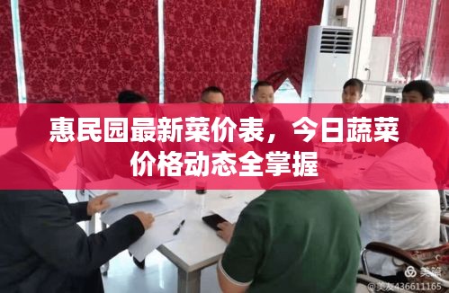 惠民园最新菜价表，今日蔬菜价格动态全掌握