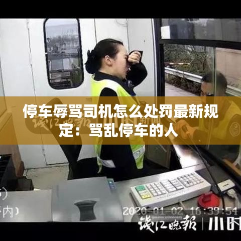 停车辱骂司机怎么处罚最新规定：骂乱停车的人 