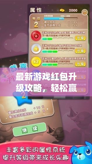 最新游戏红包升级攻略，轻松赢取丰厚奖励——游戏赚钱秘籍大揭秘！