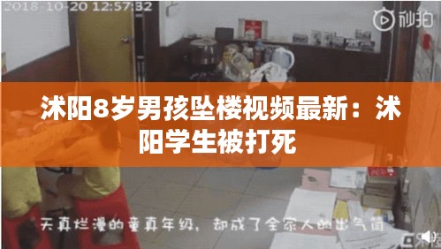 沭阳8岁男孩坠楼视频最新：沭阳学生被打死 