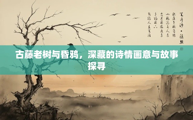 古藤老树与昏鸦，深藏的诗情画意与故事探寻