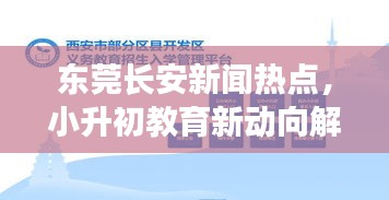 东莞长安新闻热点，小升初教育新动向解析