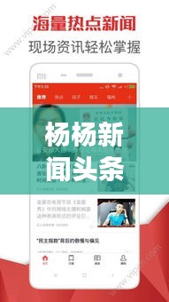 杨杨新闻头条，聚焦时事热点，速览最新资讯