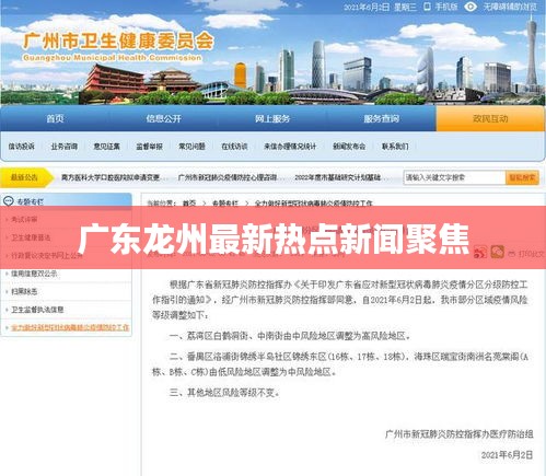 广东龙州最新热点新闻聚焦