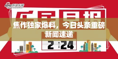 焦作独家爆料，今日头条重磅新闻速递