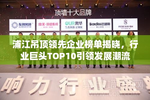 浦江吊顶领先企业榜单揭晓，行业巨头TOP10引领发展潮流