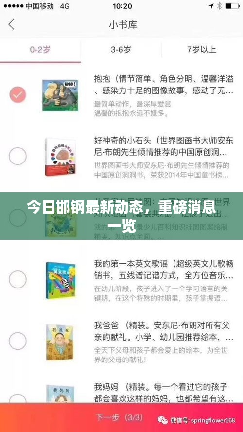 今日邯钢最新动态，重磅消息一览