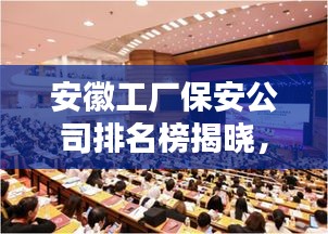 安徽工厂保安公司排名榜揭晓，影响力深度解析