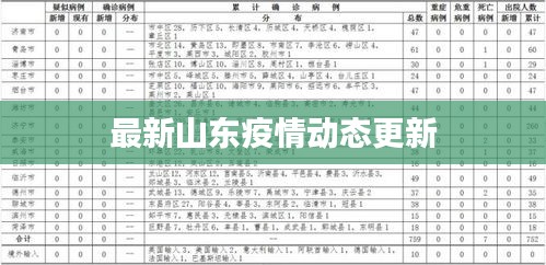 最新山东疫情动态更新