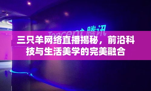 三只羊网络直播揭秘，前沿科技与生活美学的完美融合