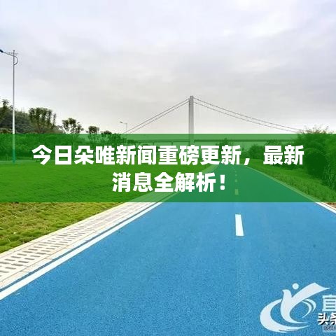 今日朵唯新闻重磅更新，最新消息全解析！