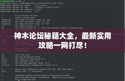 神木论坛秘籍大全，最新实用攻略一网打尽！