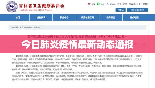 今日肺炎疫情最新动态通报