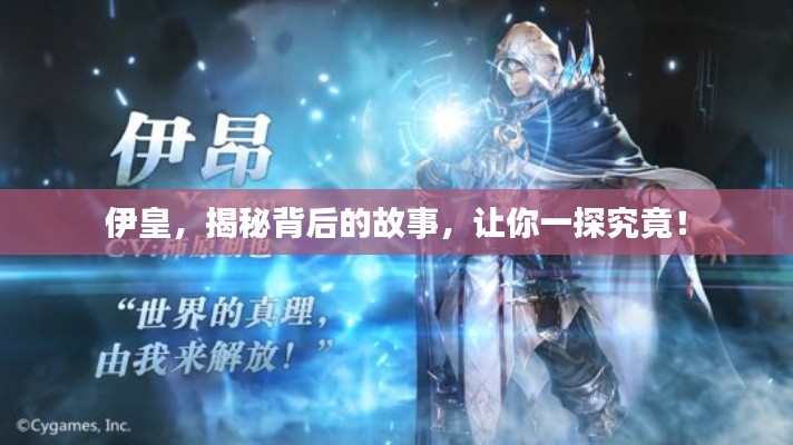 伊皇，揭秘背后的故事，让你一探究竟！