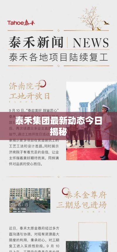 泰禾集团最新动态今日揭秘