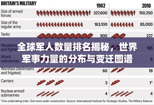 全球军人数量排名揭秘，世界军事力量的分布与变迁图谱