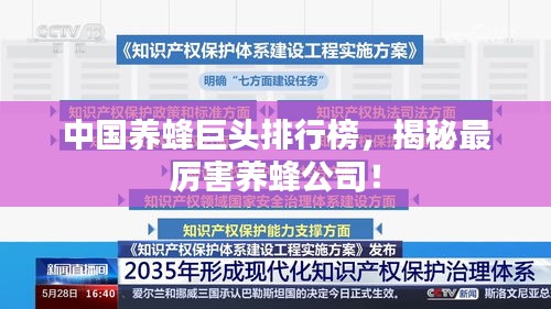 中国养蜂巨头排行榜，揭秘最厉害养蜂公司！