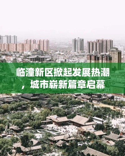 临潼新区掀起发展热潮，城市崭新篇章启幕