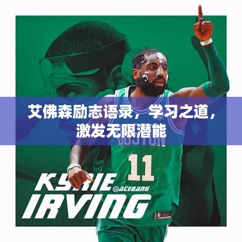 艾佛森励志语录，学习之道，激发无限潜能