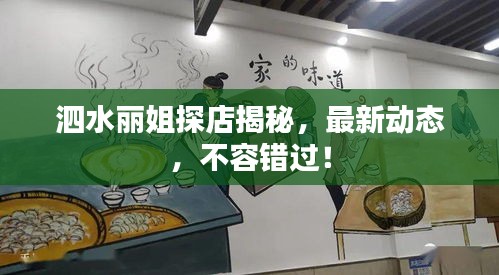 泗水丽姐探店揭秘，最新动态，不容错过！