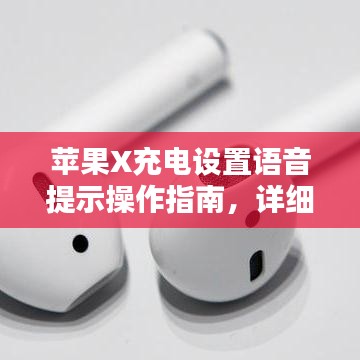 苹果X充电设置语音提示操作指南，详细步骤揭秘