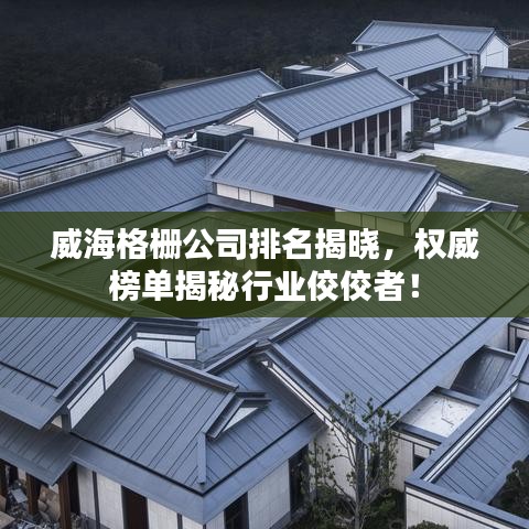 威海格栅公司排名揭晓，权威榜单揭秘行业佼佼者！