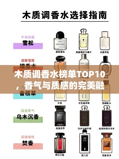 木质调香水榜单TOP10，香气与质感的完美融合