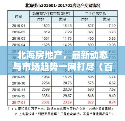 北海房地产，最新动态与市场趋势一网打尽（百度收录标准）